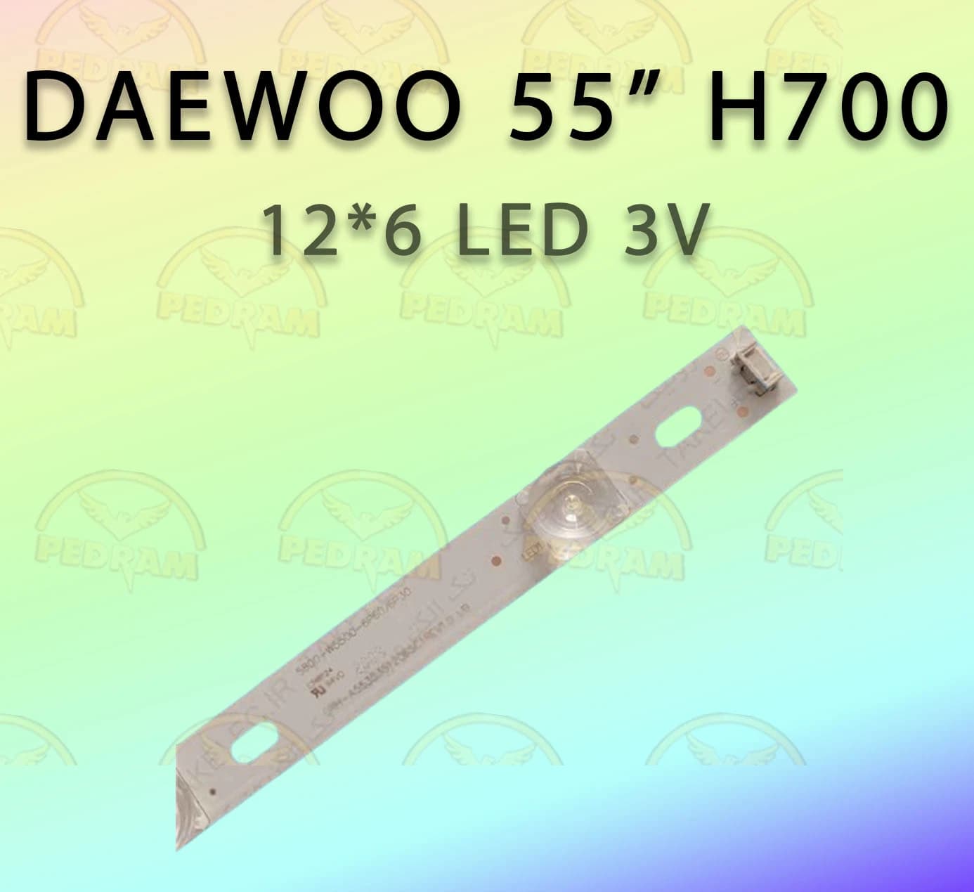 بک لایت تلویزیون دوو 55 اینچ مدل 55H7000DBP — تصویر ۲
