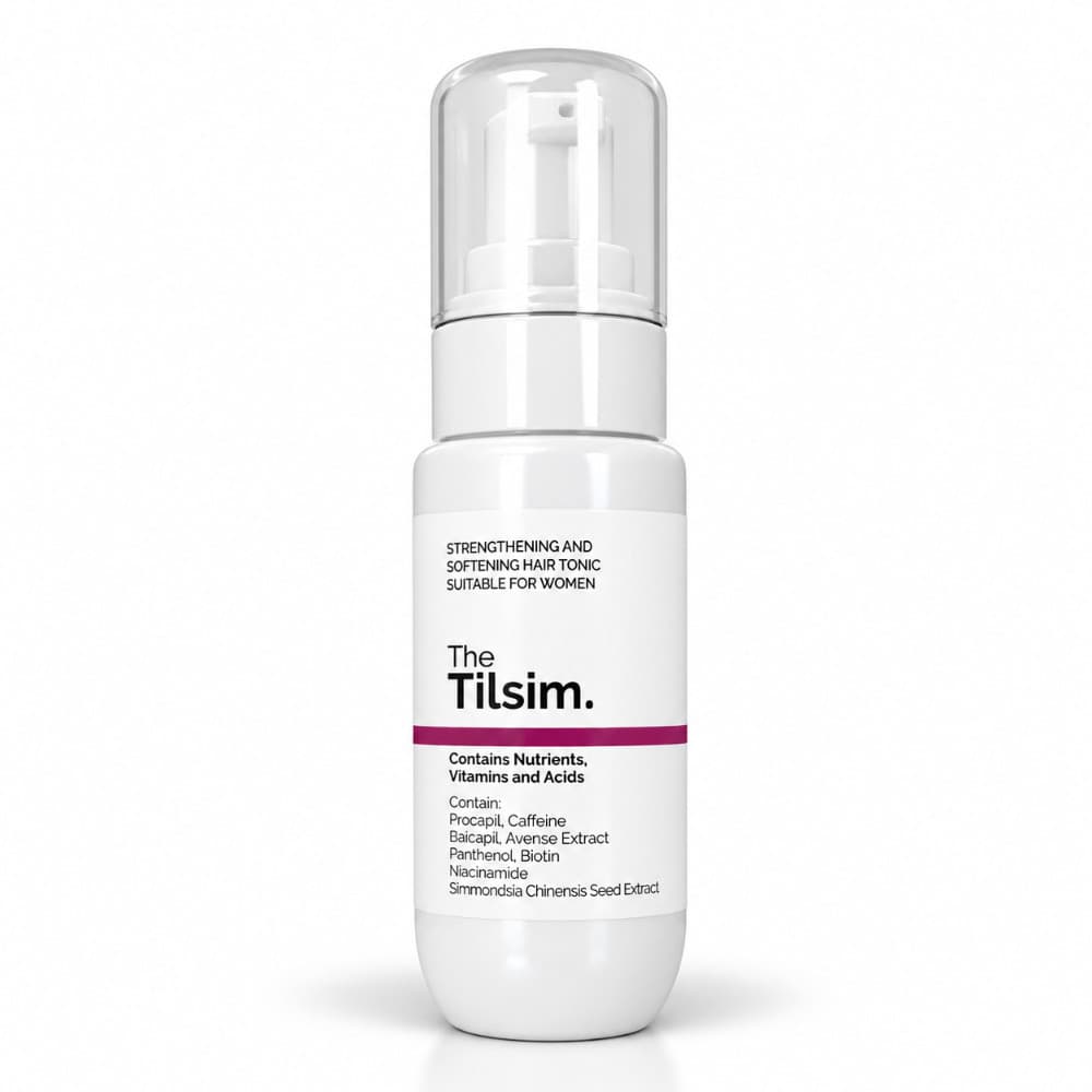 تونیک تقویت کننده و نرم کننده موی سر مناسب برای بانوان ۵۰ میل the tilsim
