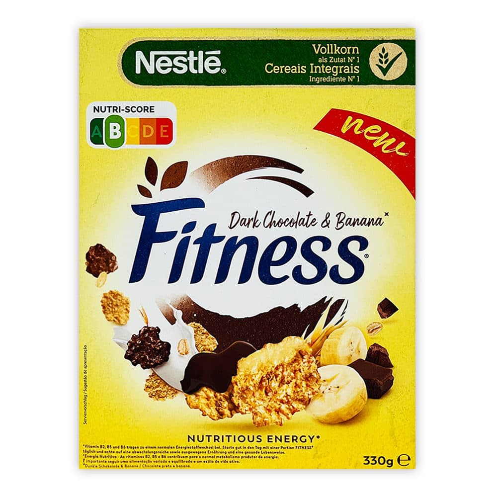 کورن فلکس نستله فیتنس Fitness شکلات و موز 330 گرم