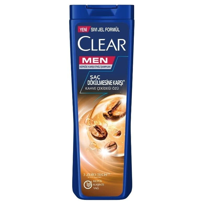 شامپو ضدشوره و ضد ریزش قهوه کلیر Clear حجم 350 میل