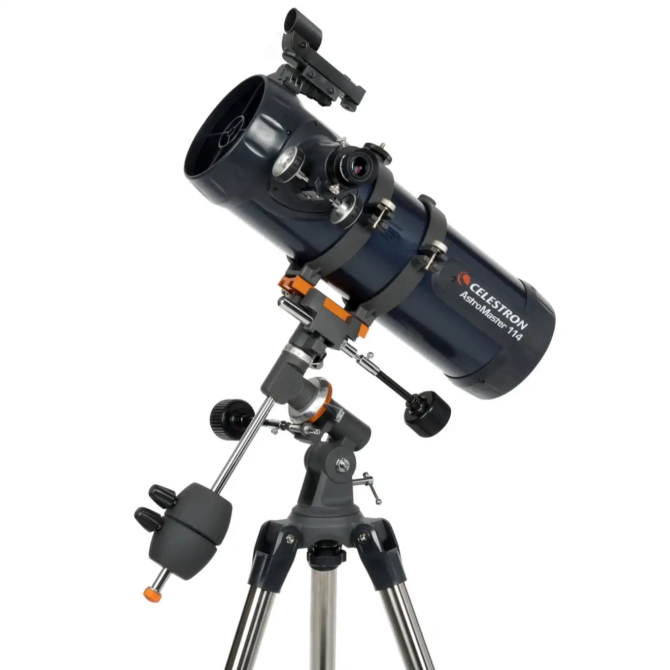 تلسکوپ بازتابی ۱۱۴ میلی‌متری سلسترون مدل AstroMaster 114EQ