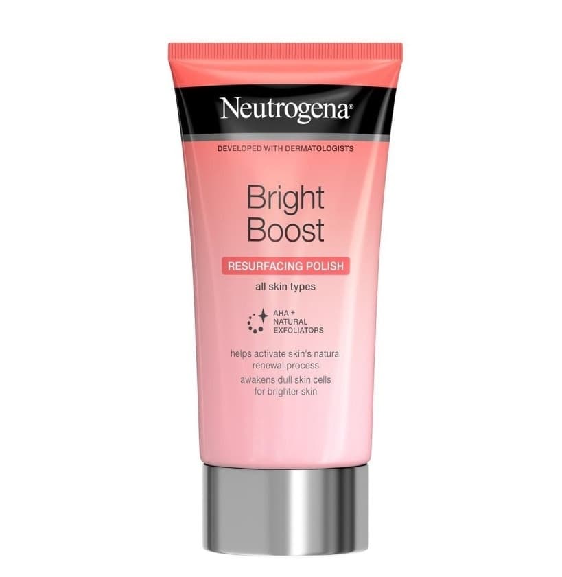 ژل اسکراب روشن کننده و ضد لک Neutrogena مدل Bright boost حجم 75 میل