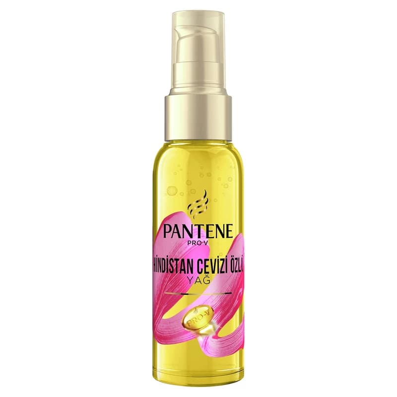روغن آرگان پنتن Pantene مناسب موهای خشک و آسیب دیده مدل pro-v cevizi ozul yag حجم 100 میل
