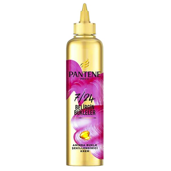 کرم مو پنتن بنفش موشکی مناسب موهای فر مدل pantene hair care cream curly hair حجم 300 میل