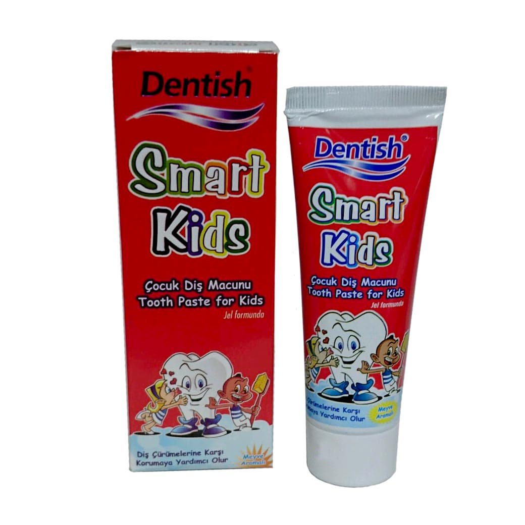 خمیر دندان کودک smart kids مدل cocuk dis macunu tooth paste for kids حجم 75 میل