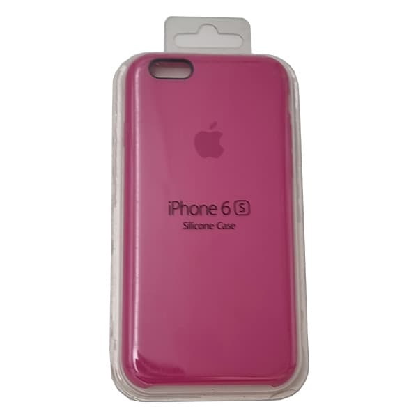 قاب سیلیکون سرخابی آیفون 6S
