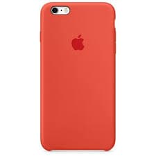 قاب سیلیکون نارنجی آیفون 6S