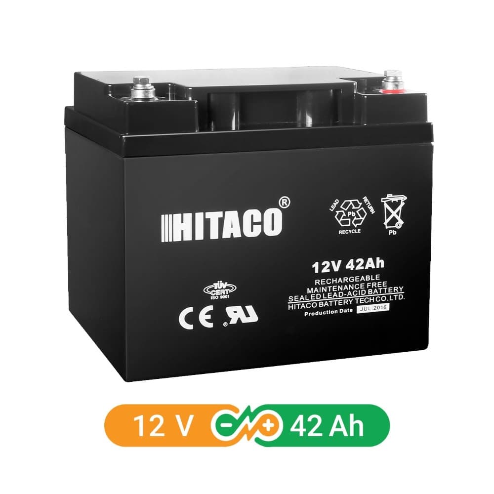 باتری یو پی اس هیتاکو (Hitaco) 12 ولت 42 آمپرساعت