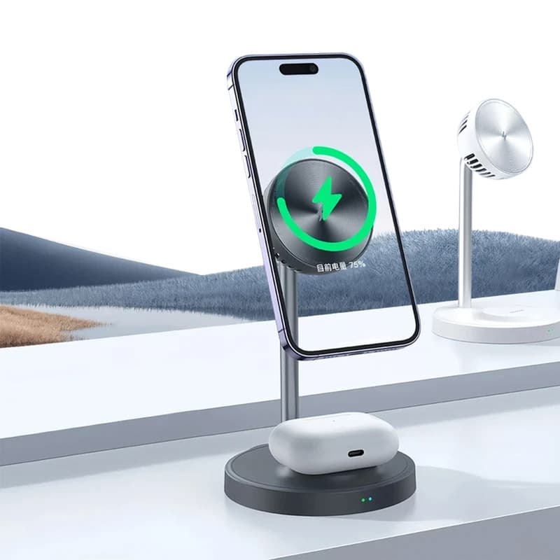 پایه و شارژر بی سیم موبایل مک دودو مدل CH-2151 — تصویر ۴
