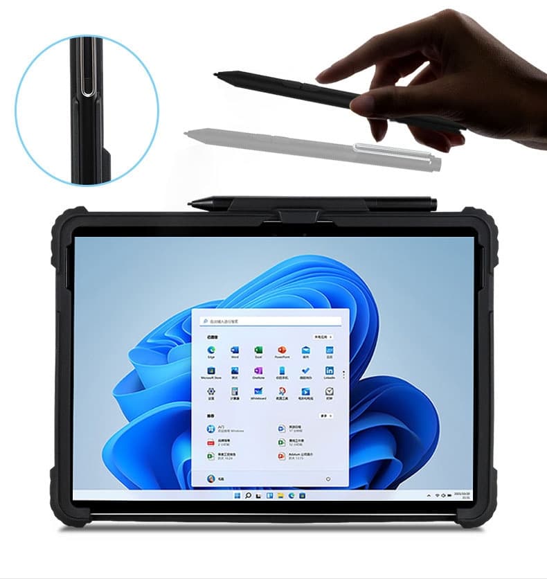 قاب محافظ ضد ضربه Olixar برای سرفیس پرو 8 به همراه بند شانه‌ای — تصویر ۲