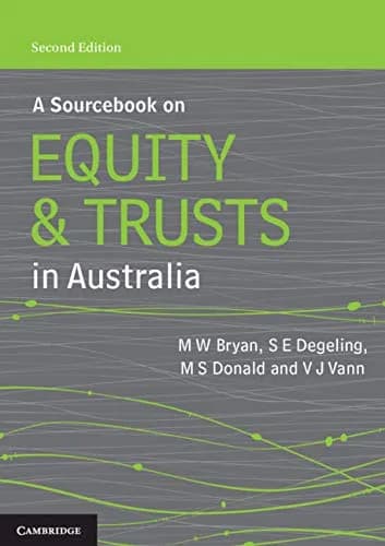 و دانلود نسخه کامل کتاب زبان اصلی A Sourcebook on Equity and Trusts in Australia 2nd Edition | دانلود کتاب خارجی
