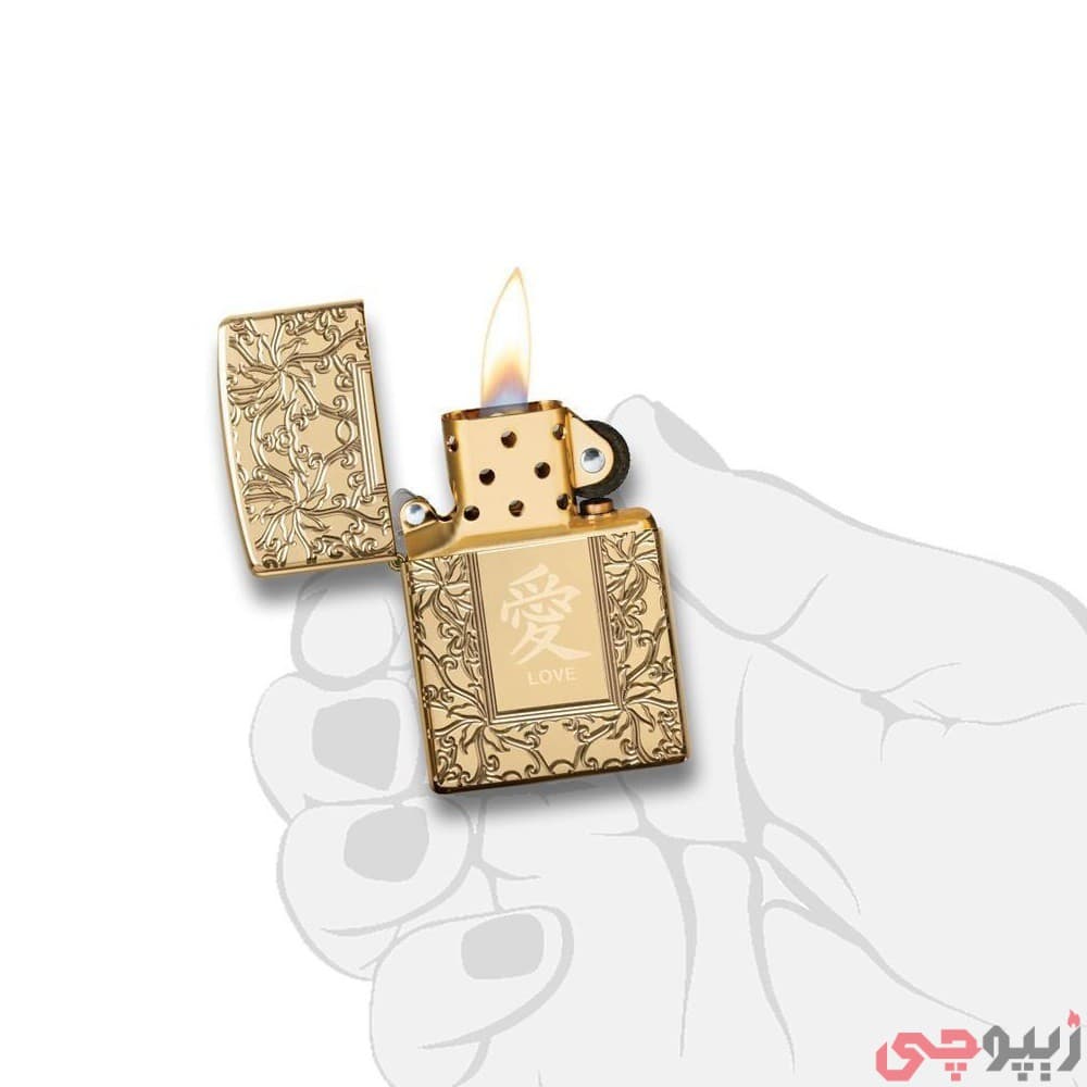 فندک زیپو اصل کد 49022 – Original Zippo Chinese Love — تصویر ۵