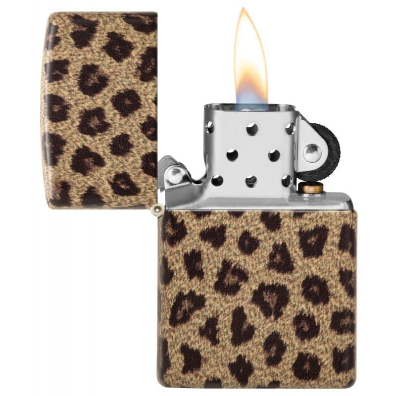 فندک زیپو اصل کد 48219 – Original Zippo Leopard Print Design — تصویر ۲