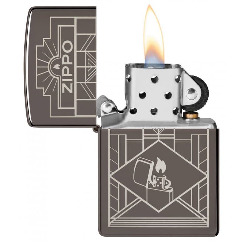 فندک زیپو اصل کد 48247 – Zippo Art Deco Design — تصویر ۲