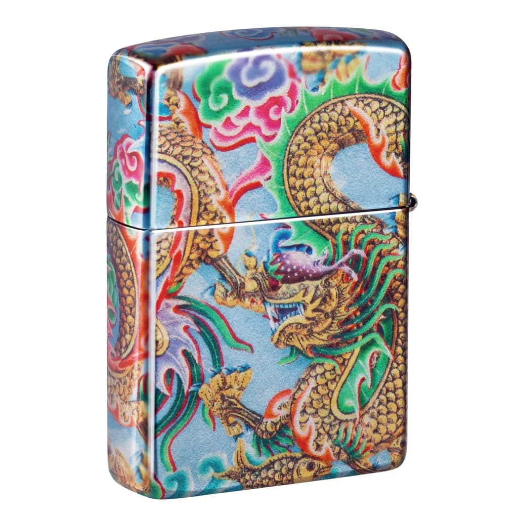 فندک زیپو اصل کد 48575 – Original Zippo Dragon Design — تصویر ۳