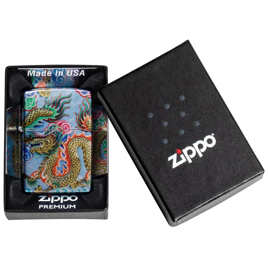 فندک زیپو اصل کد 48575 – Original Zippo Dragon Design — تصویر ۶