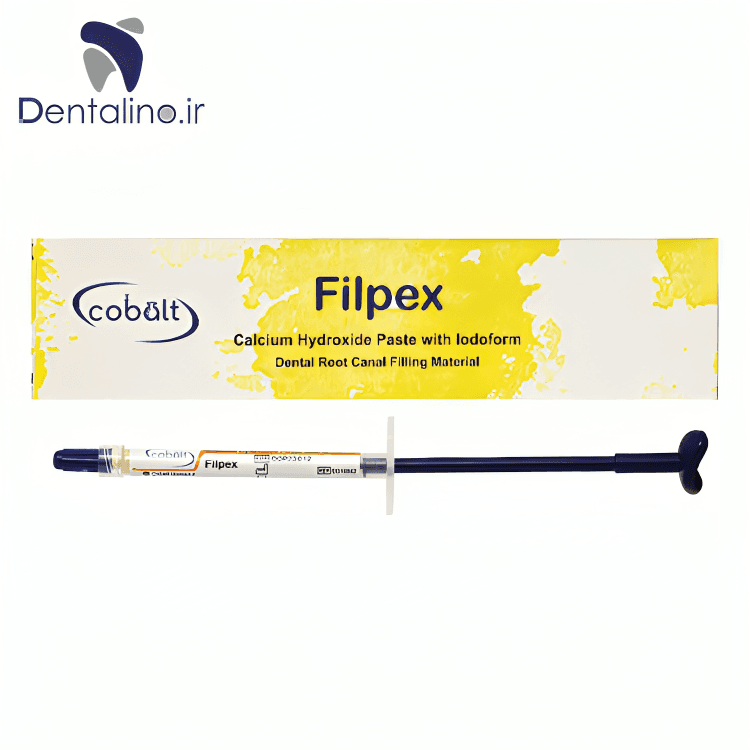 خمیر کلسیم هیدروکساید دارای یدوفرم کبالت Cobalt Filpex