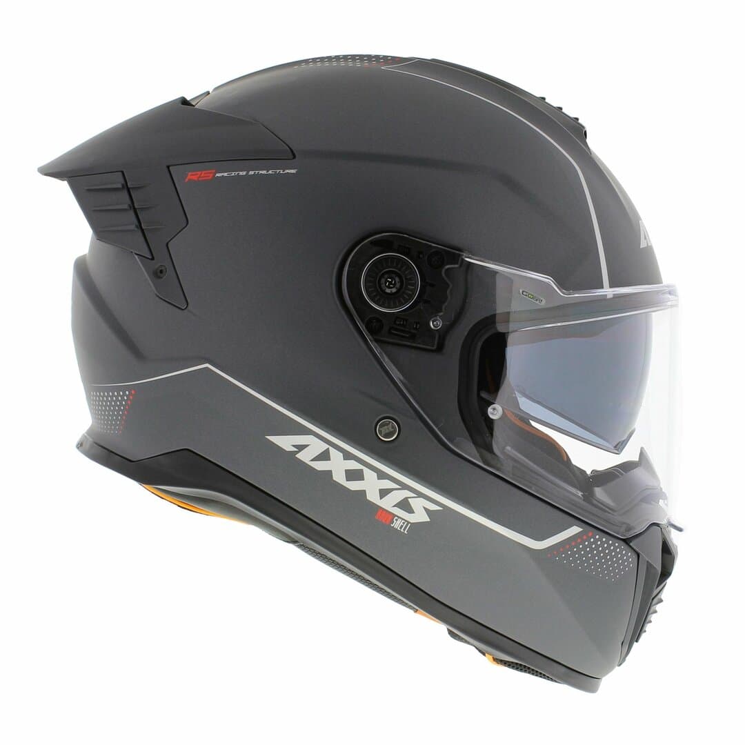 کلاه کاسکت اکسیس مدل HAWK SHELL-MT TITANIUM — تصویر ۴