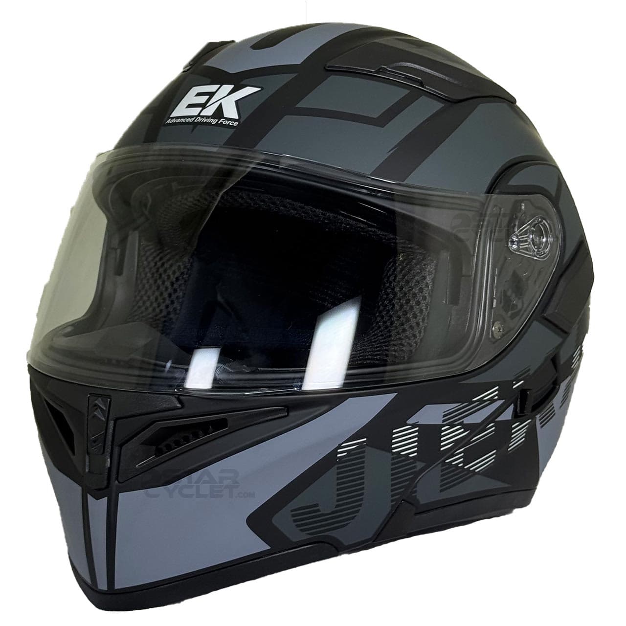 کلاه کاسکت فک متحرک EK مدل JK902 GREY