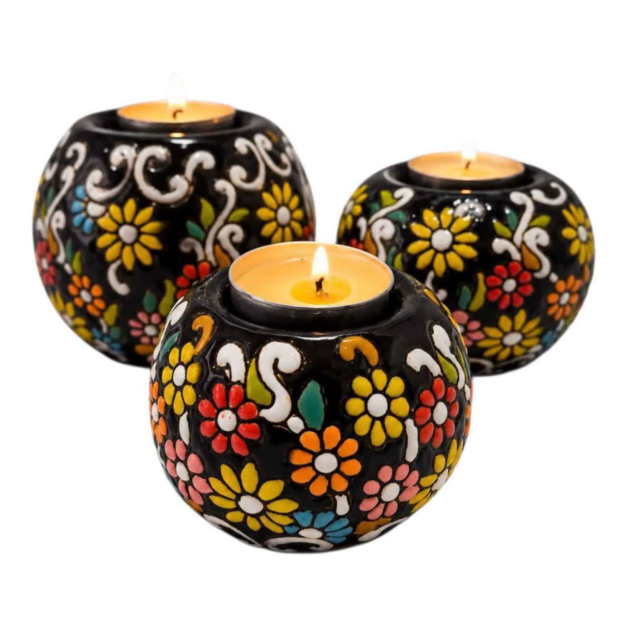 جا شمعی میناکاری آسو