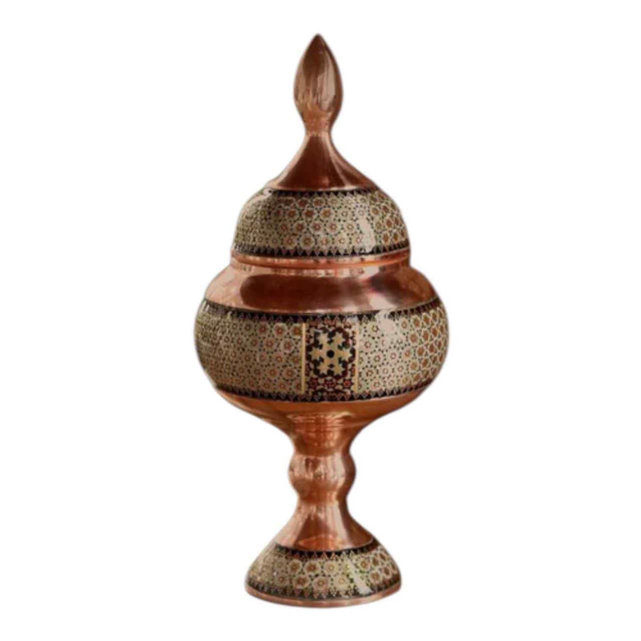 شکلات خوری خاتم کاری مدل نیکا