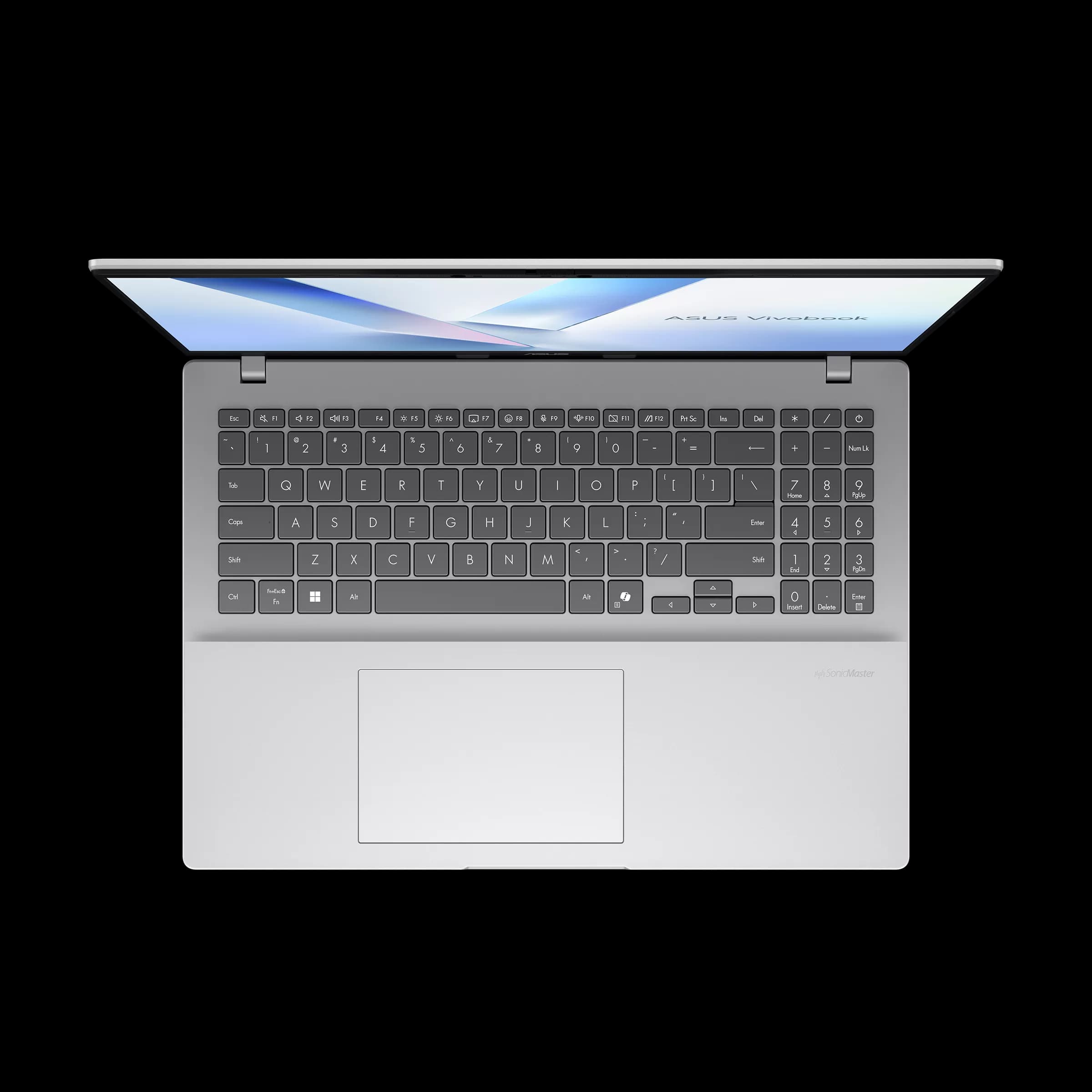 لپ تاپ ایسوس مدل Vivobook X1607QA X126100 16(D5) 512SSD IRIS 16″WUXGA/BACKLIT WIN11 COOL SILVER — تصویر ۵