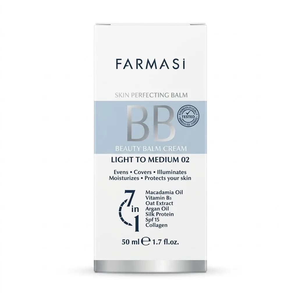 بی‌بی بالم زیبایی فارماسی مدل Skin Perfecting شید Light to Medium 02