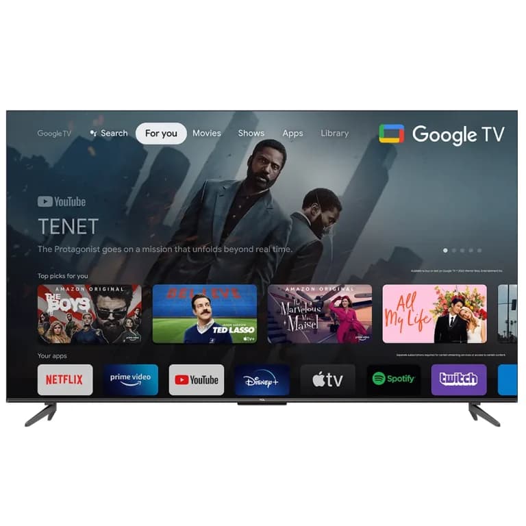 تلوزیون QLED هوشمند تی سی ال مدل 55C645 سایز 55 اینچ