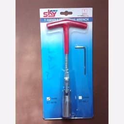 آچار شمع خودرو انژکتوری/آچار شمع T دسته دار/آچار شمع 16 مفصلی مناسب انواع خودرو (کد252)/شمع/شمع خودرو/اچار — تصویر ۴