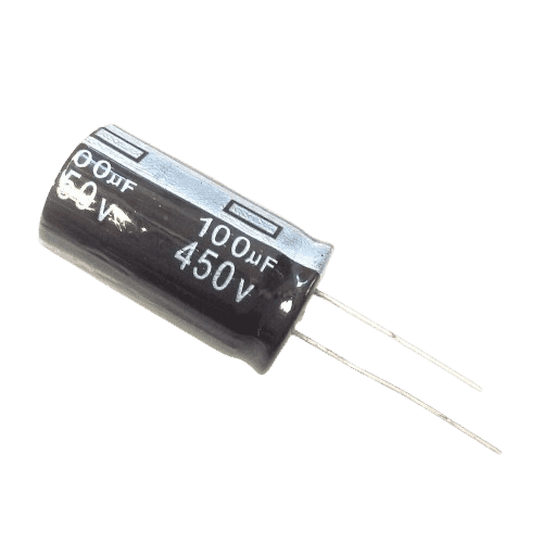 CAP 100UF 450V BLACK خازن الکترولیت دیپ