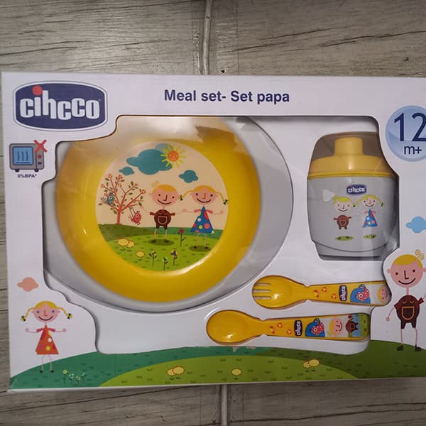 ظرف غذا خوری 4 تیکه کودک برند cihcco — تصویر ۵