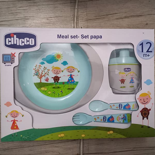 ظرف غذا خوری 4 تیکه کودک برند cihcco — تصویر ۳