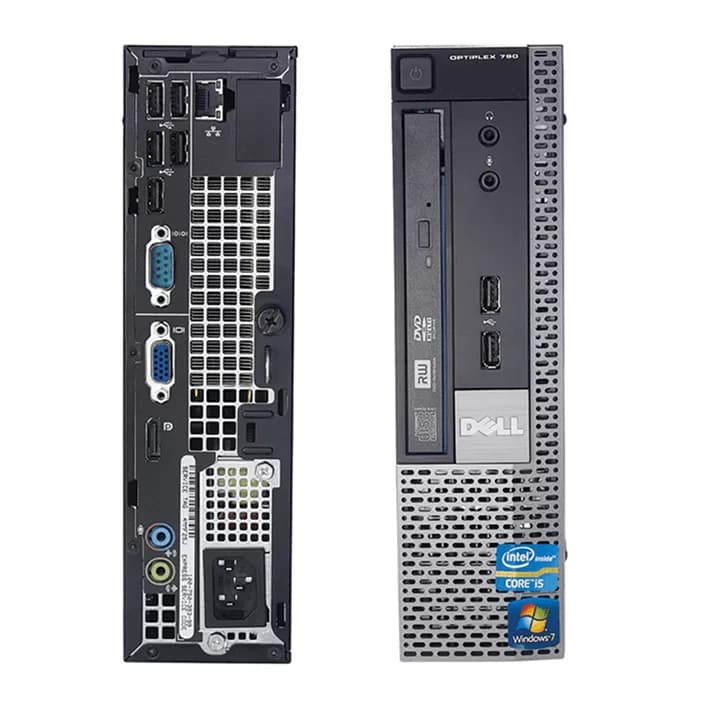 مینی کیس استوک Dell OptiPlex 790 USFF | Core i7 نسل 2 | رم 4GB | حافظه 500GB — تصویر ۳