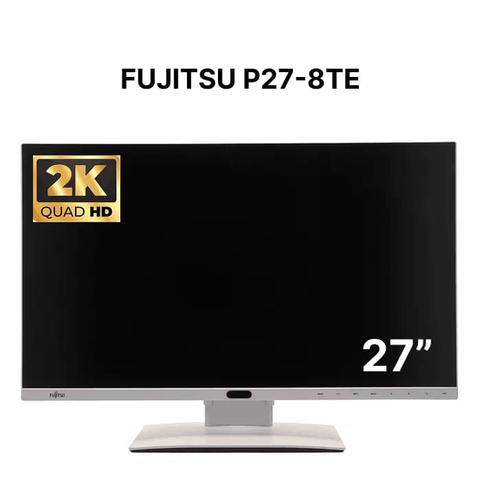 مانیتور استوک فریم لس Fujitsu P27-8 TE | 27 اینچ 2K IPS