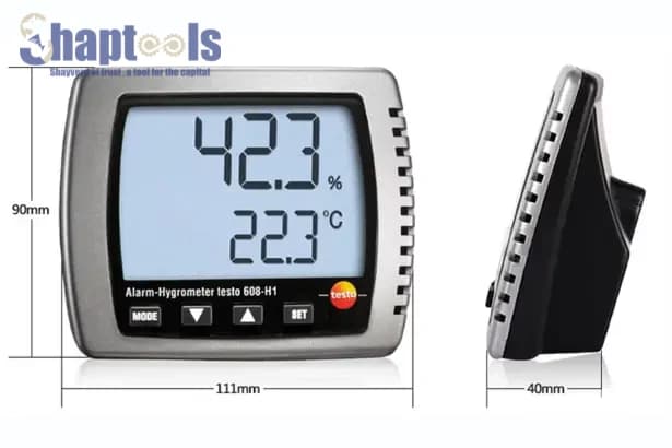 دماسنج و رطوبت سنج تستو testo 608-H1 — تصویر ۵