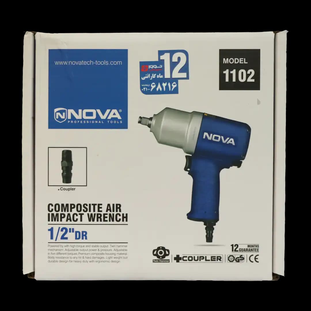 بکس بادی 1/2 اینچ نووا مدل NTA-1102 — تصویر ۲