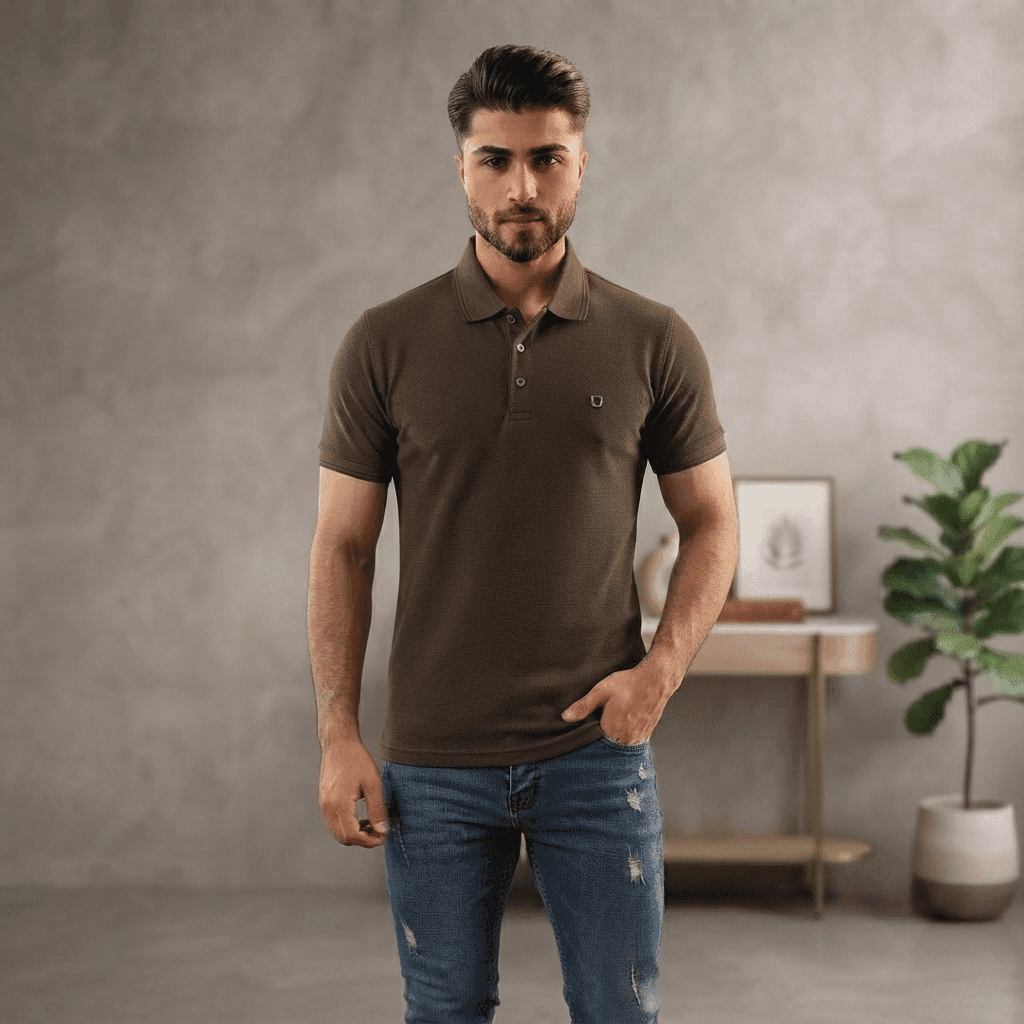 تیشرت یقه دار گنزو — تصویر ۵