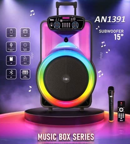 اسپیکر بلوتوثی سوارز مدل AN-1391