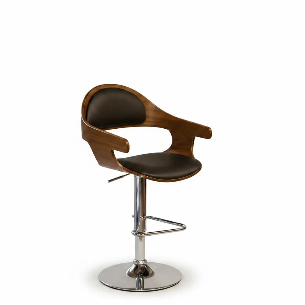 صندلی کانتر جکدار MDF E-803 — تصویر ۲
