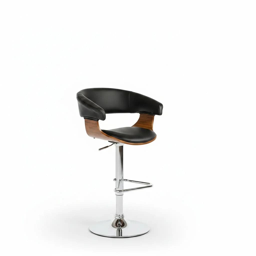 صندلی کانتر جکدار MDF E-802 — تصویر ۲