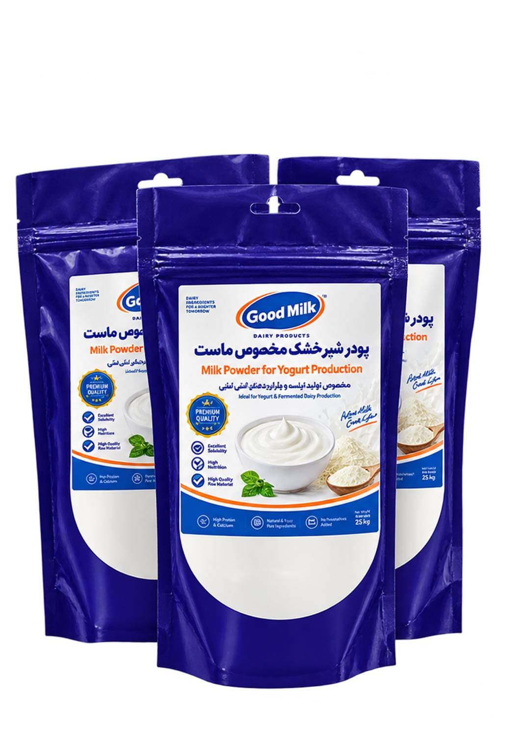 پودر ماست گودمیلک 10 کیلو گرم - گودمیلک| تولیدکننده و صادرکننده محصولات پودری لبنی