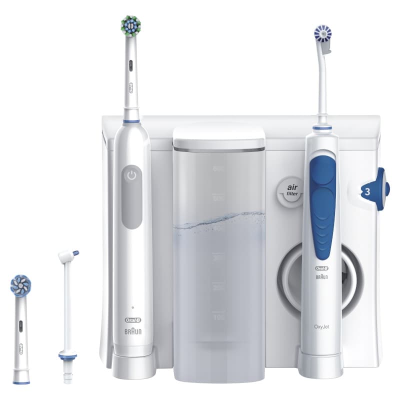 مرکز سلامت دهان و دندان اورال-بی مدل Oral Health Center Pro Series 1 به همراه مسواک برقی و واتر جت OxyJet — تصویر ۳