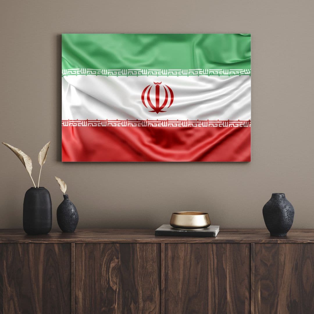 تابلو پرچم ایران Flag of Iran