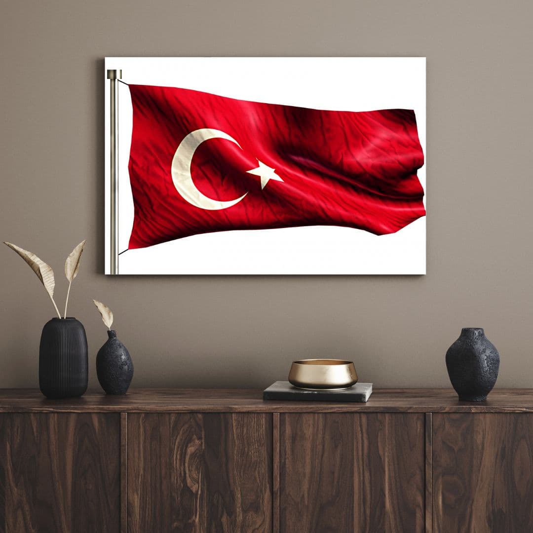 تابلو پرچم ترکیه Flag of Türkiye