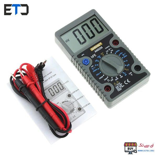 مولتی متر دیجیتال AN8206 سری جدید DT700D — تصویر ۳