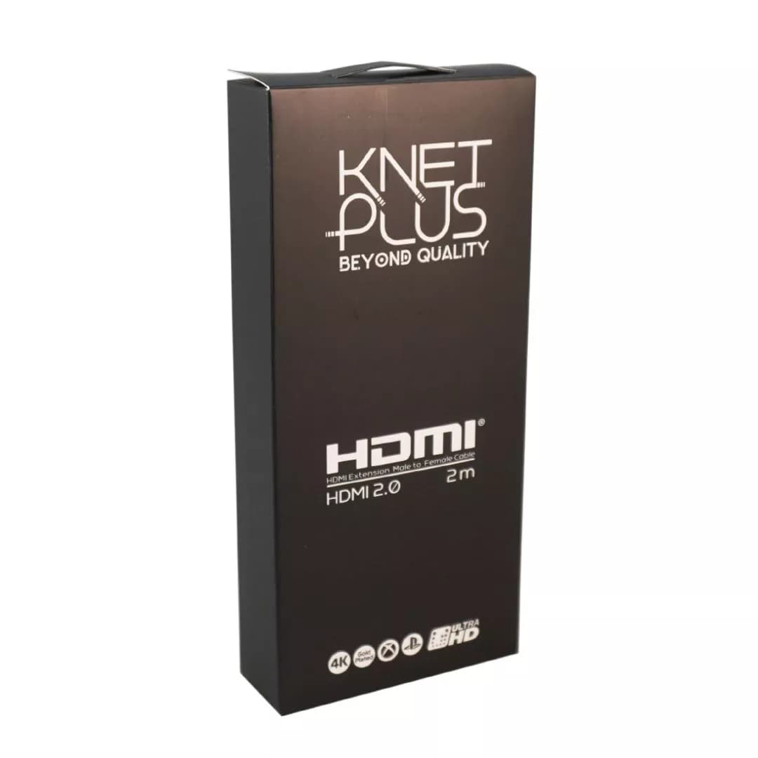 کابل افزایش HDMI 4K ورژن 2.0 کی نت پلاس KP-CHE2020 طول 2 متر — تصویر ۲