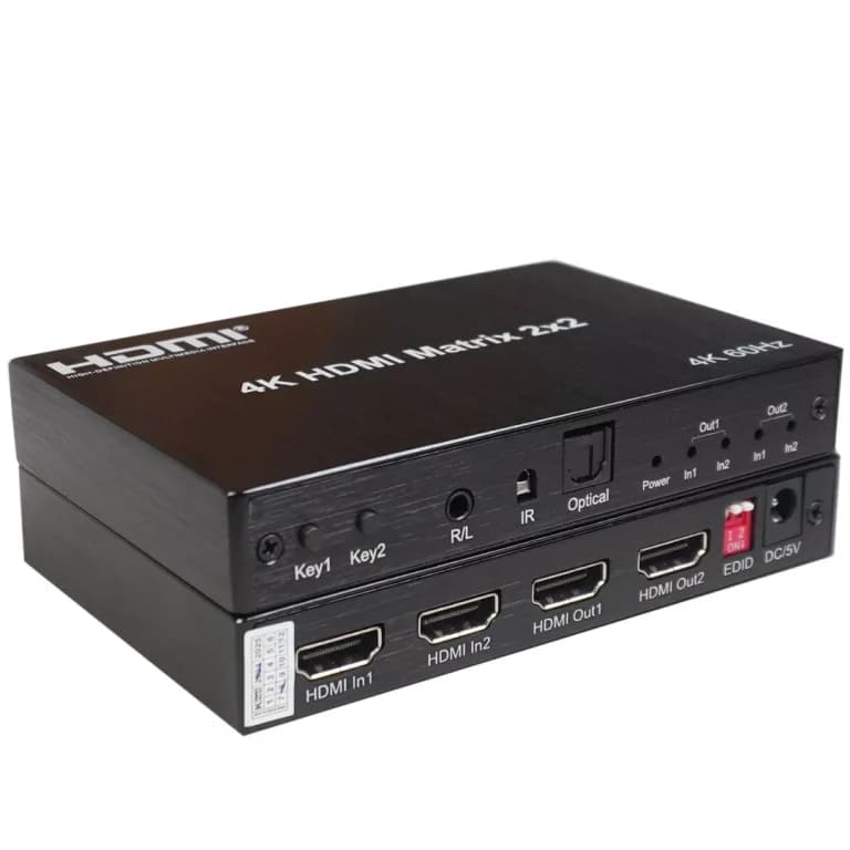 ماتریکس 2 در 2 HDMI کی نت مدل K-MAHD2022 — تصویر ۲