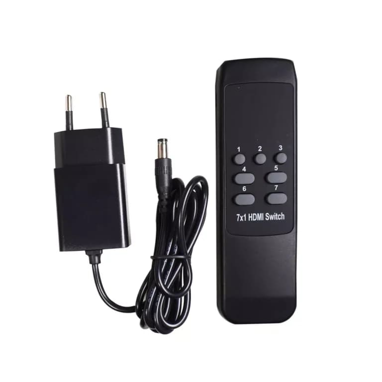 سوئیچ 7 پورت HDMI کی نت مدل K-SWHD2007 — تصویر ۴