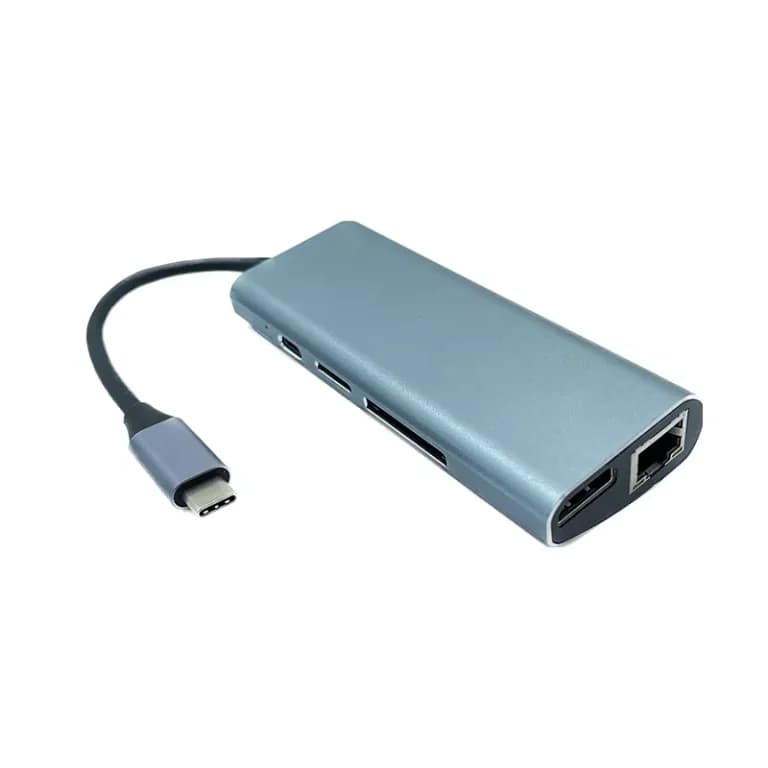 هاب 8 پورت Type-c کی نت مدل K-MFCMS808 — تصویر ۲
