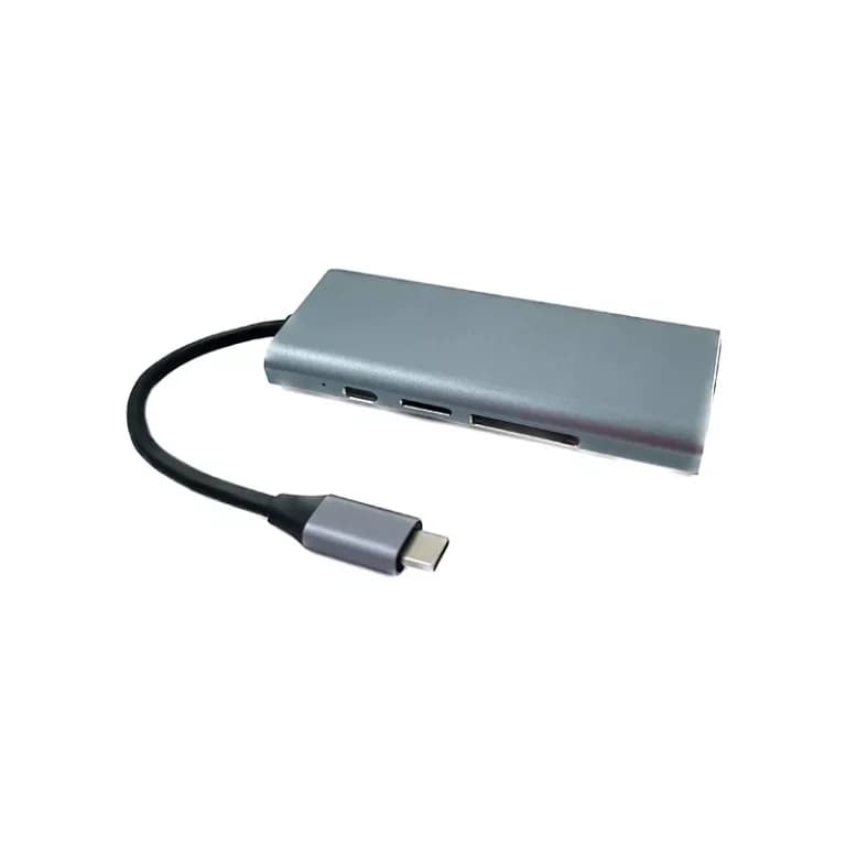 هاب 8 پورت Type-c کی نت مدل K-MFCMS808 — تصویر ۳